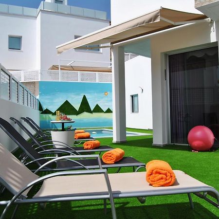 Big Villa Tauro With Private Heated Saltwater Pool & Jacuzzi & Bbq & Game Room & Arcade Games Mogán Exterior foto
