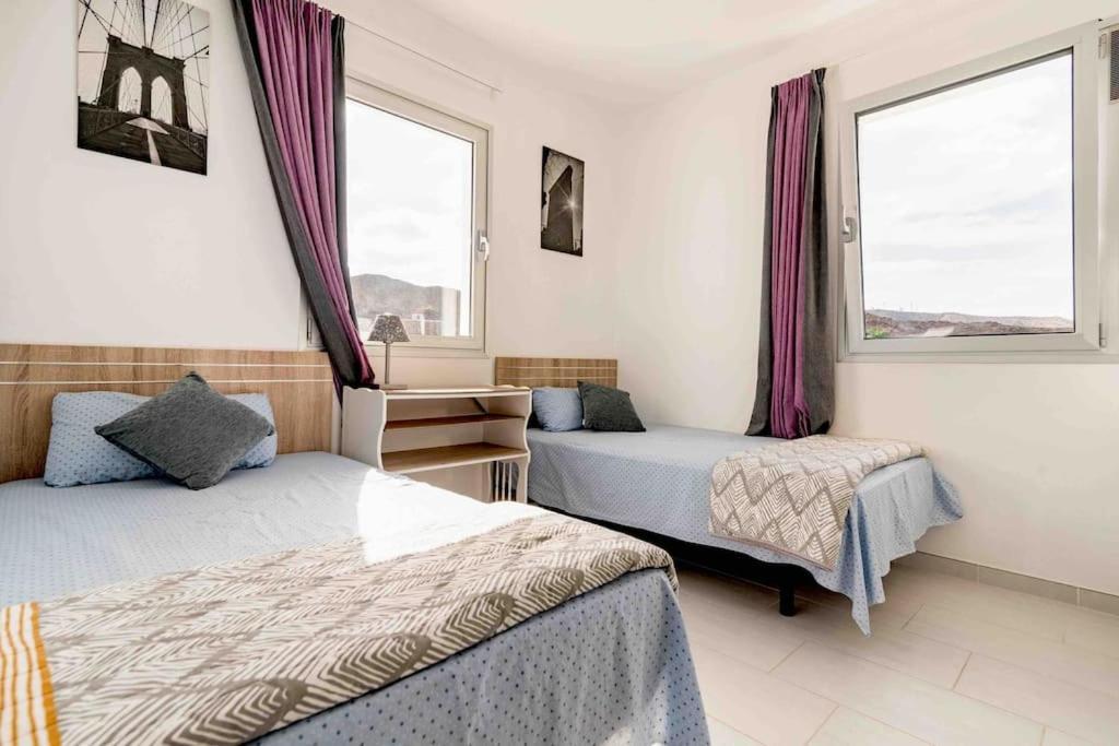 Big Villa Tauro With Private Heated Saltwater Pool & Jacuzzi & Bbq & Game Room & Arcade Games Mogán Exterior foto